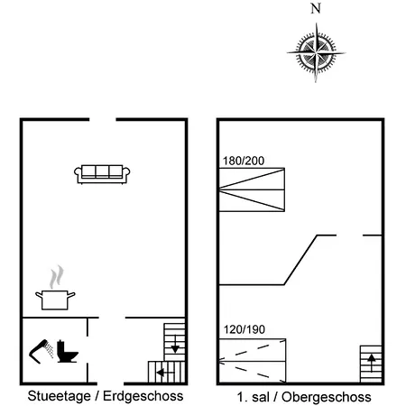 Lejlighed Swarthovde - 300m From The Sea By Interhome